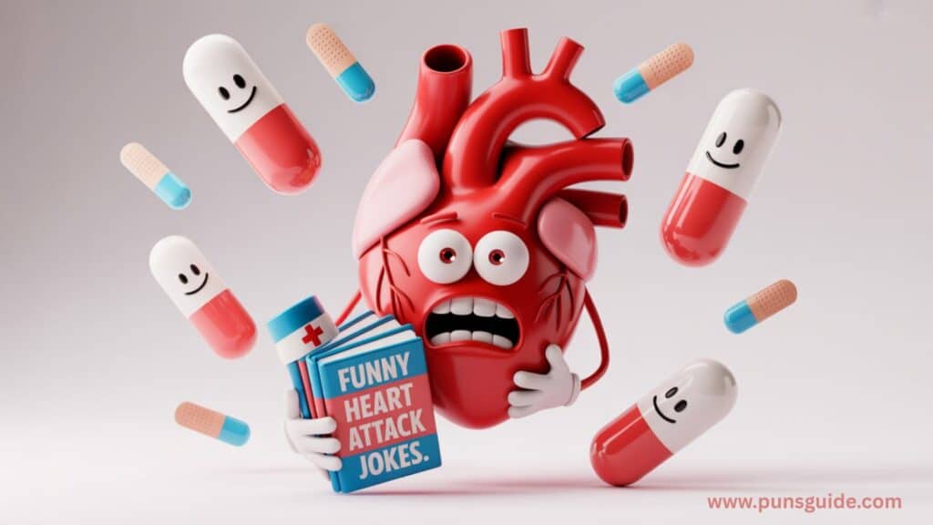 170+ Funny Heart Attack Jokes & Puns One Liner (2025)