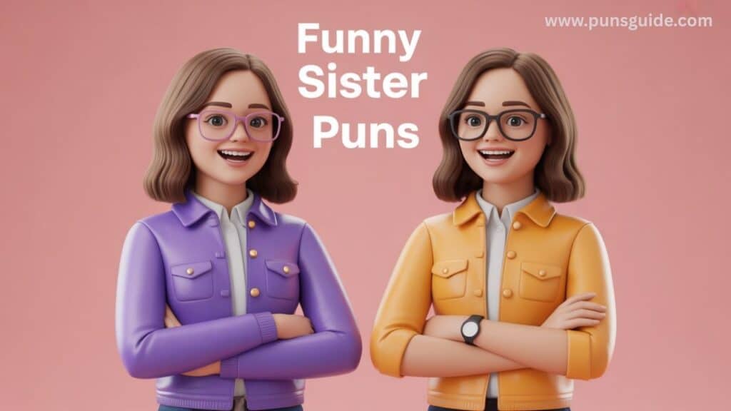 200+ Funny Sister Puns & Jokes One Liner (2025)