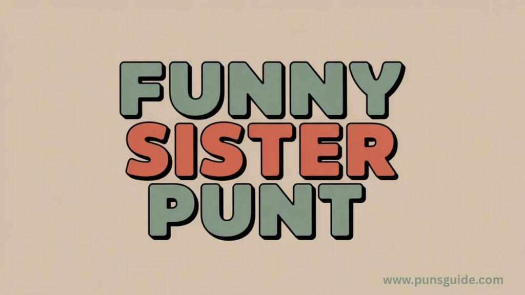 Sister Puns in English