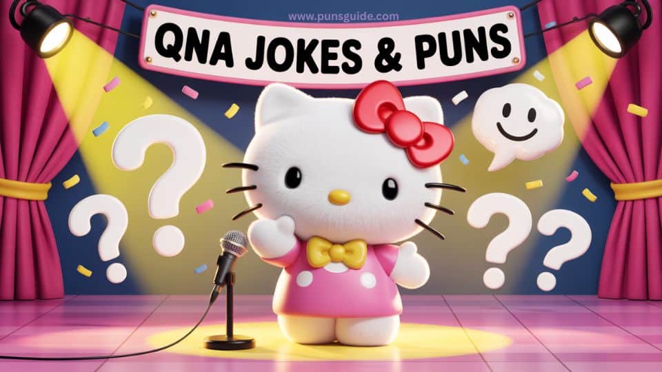 QnA Jokes & Puns about Kitty
