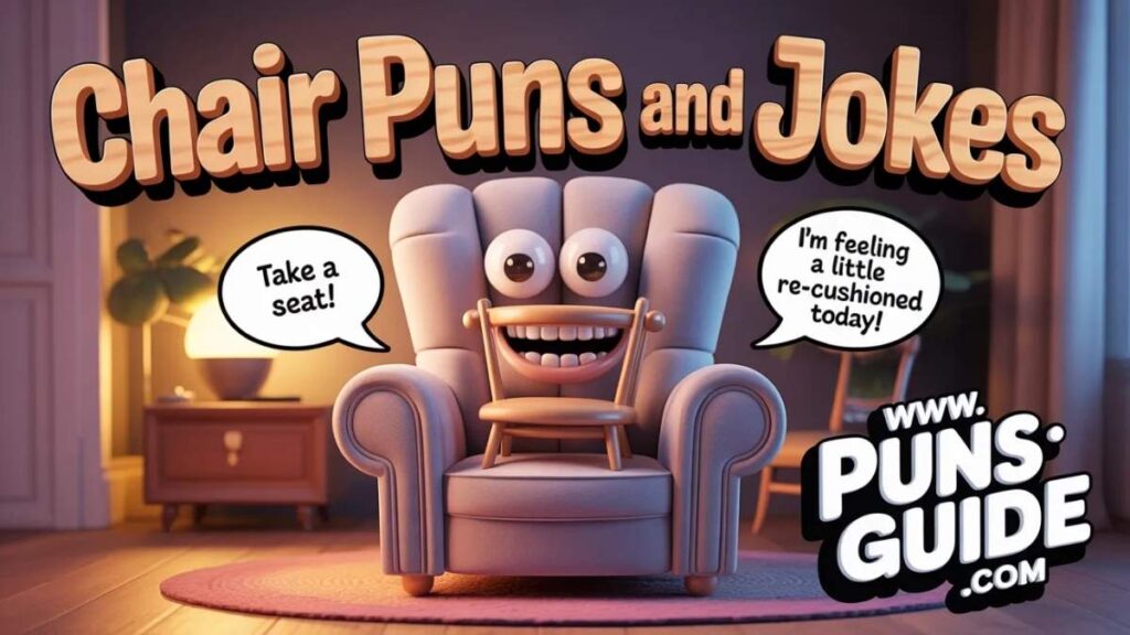 195+ Funny Chair Puns and Jokes One Liner