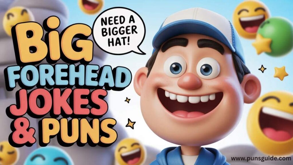 Big Forehead Jokes and Puns 385+ One Liner