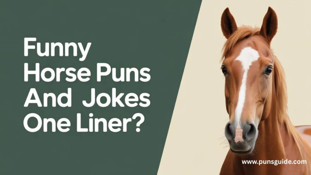 funny Horse Puns and Jokes one liner