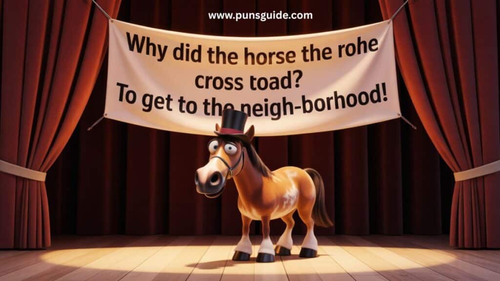 Quick List of Funny Horse Puns