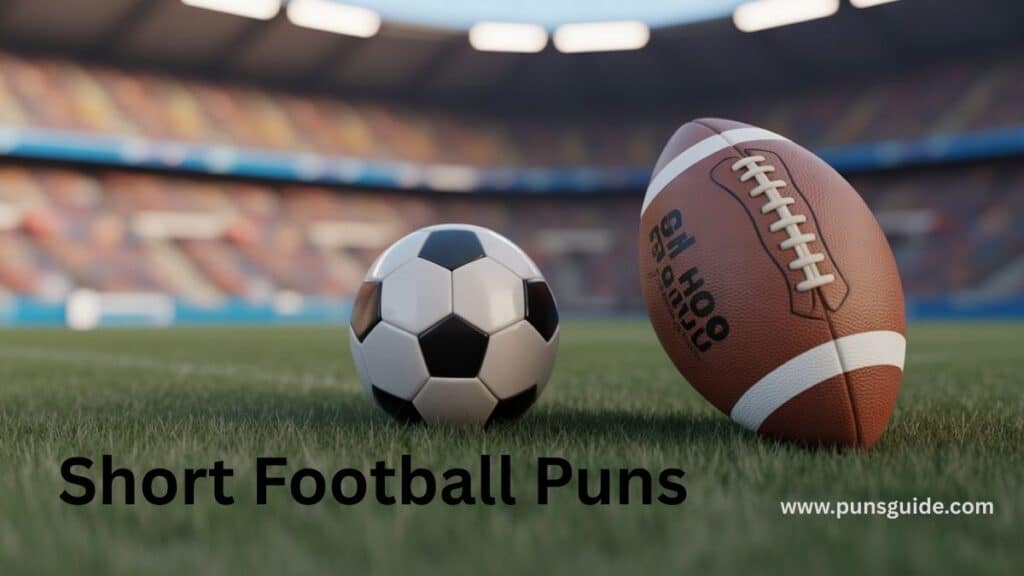 Short Football Puns