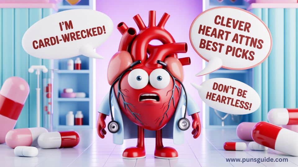 Clever Heart Attack Puns Best Picks