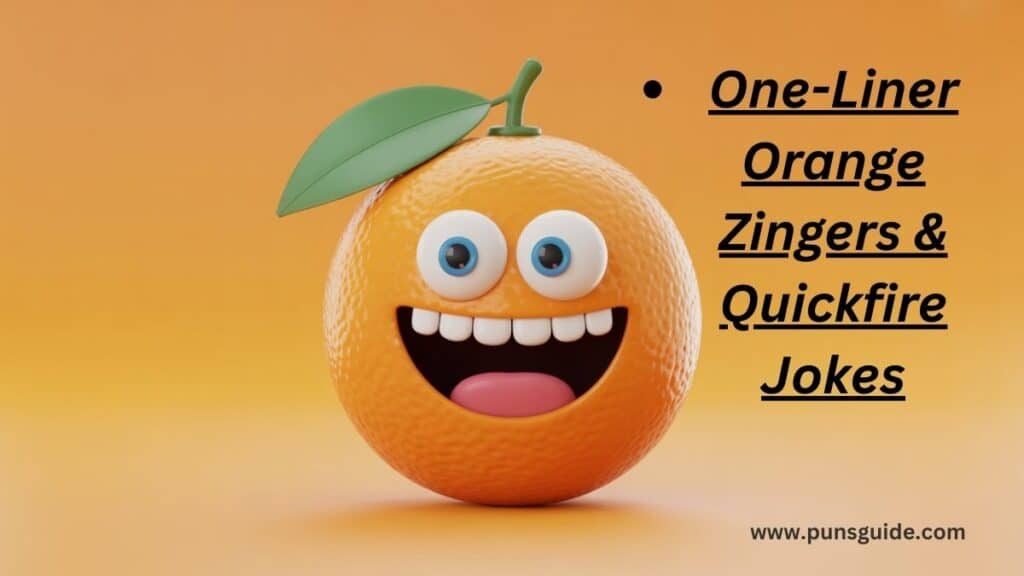 One-Liner Zingers & Quickfire Jokes