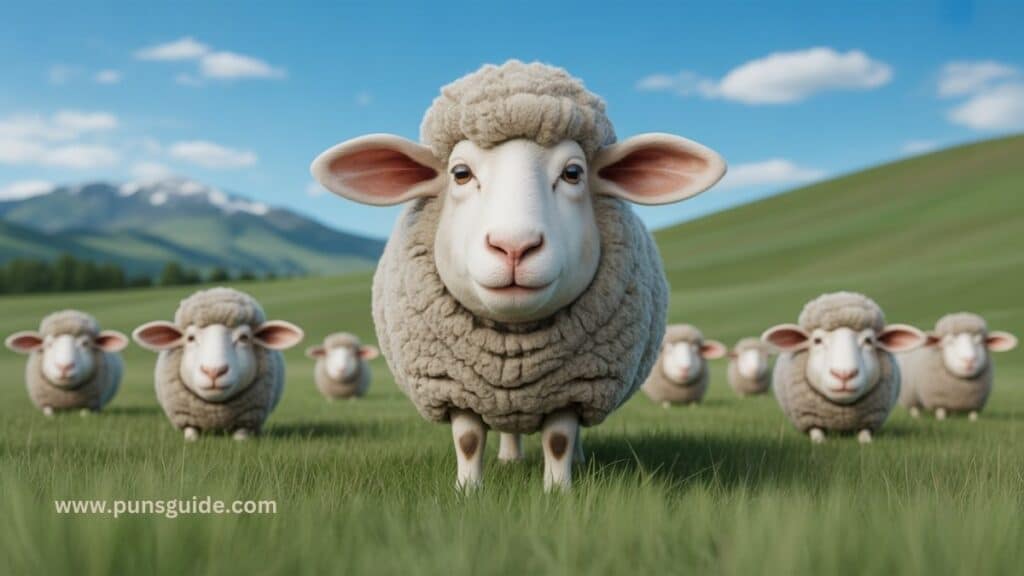 Cute Sheep Puns for Kids