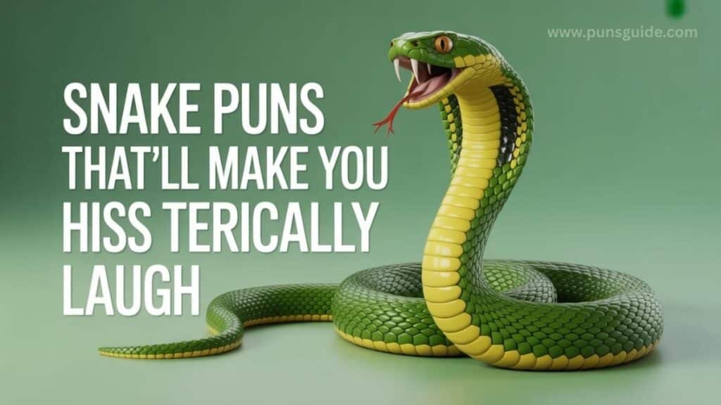 Snake Puns That'll Make You Hiss terically Laugh