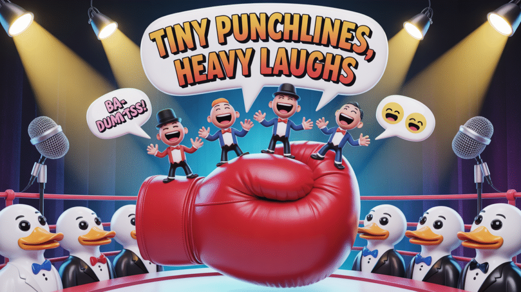 Tiny Punchlines, Heavy Laughs