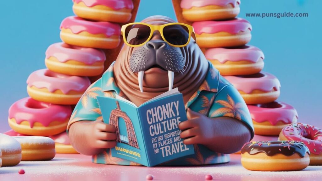 Chonky Culture: Fat Puns Inspired by Places and Travel