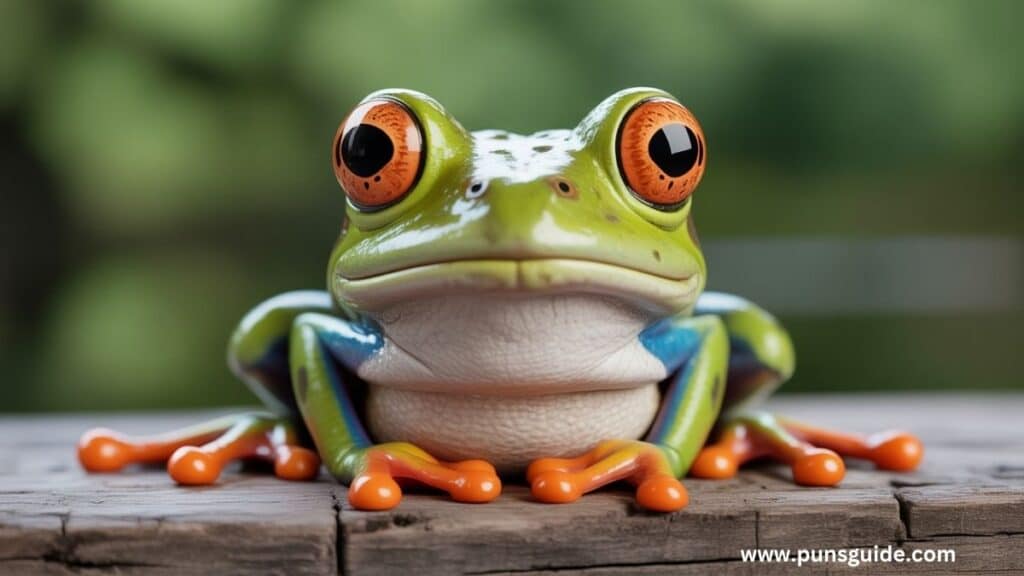 Funny Frog Puns