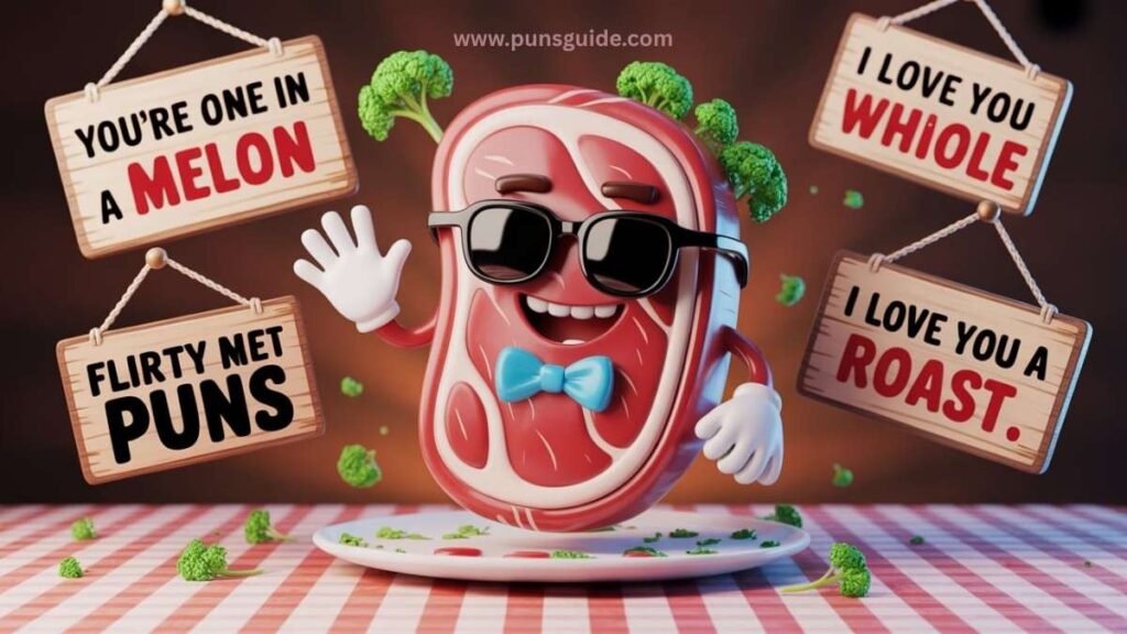 Flirty Meat Puns