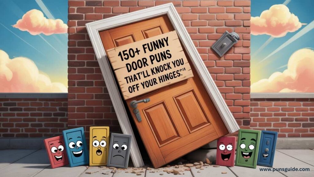 150+ Funny Door Puns That’ll Knock You Off Your Hinges