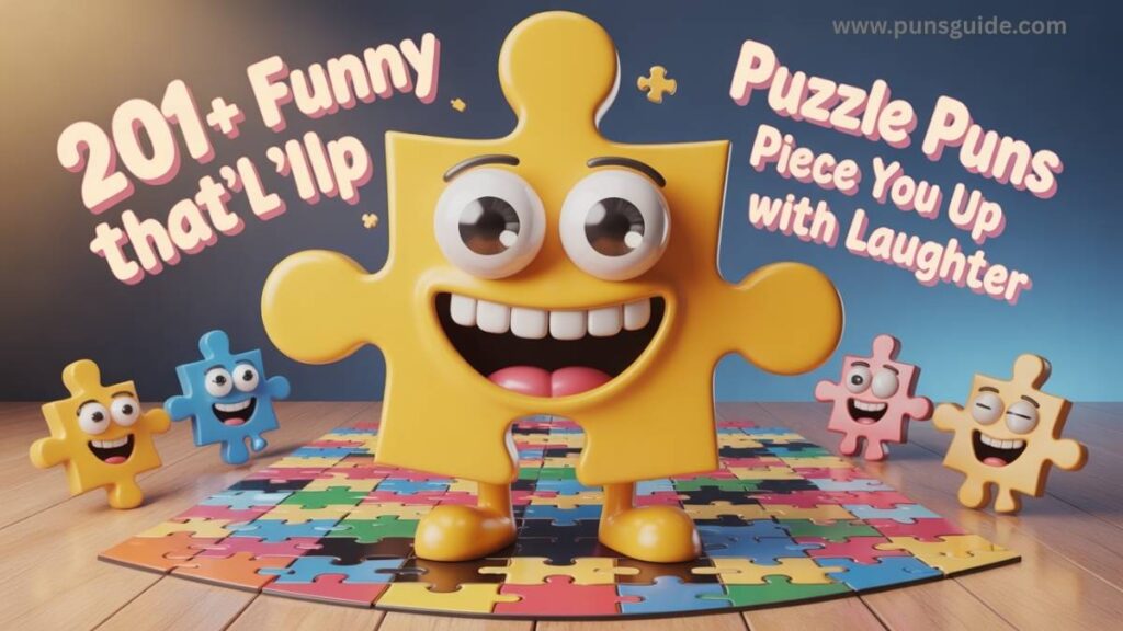 201+ Funny Puzzle Puns That’ll Piece You Up with Laughter