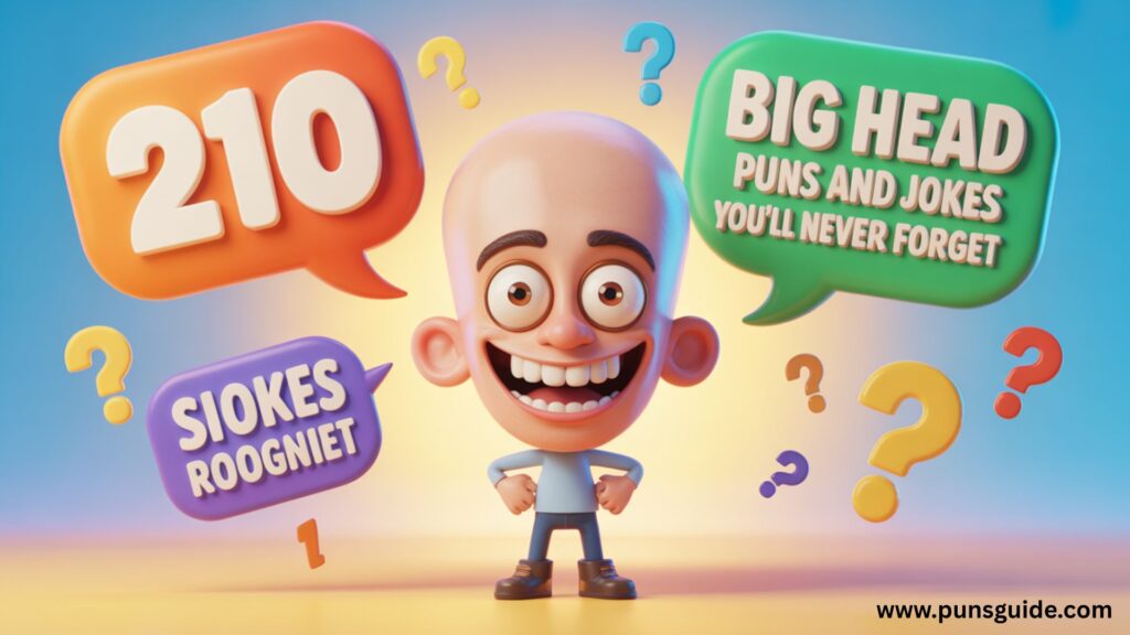 Big Head puns and jokes You’ll Never Forget