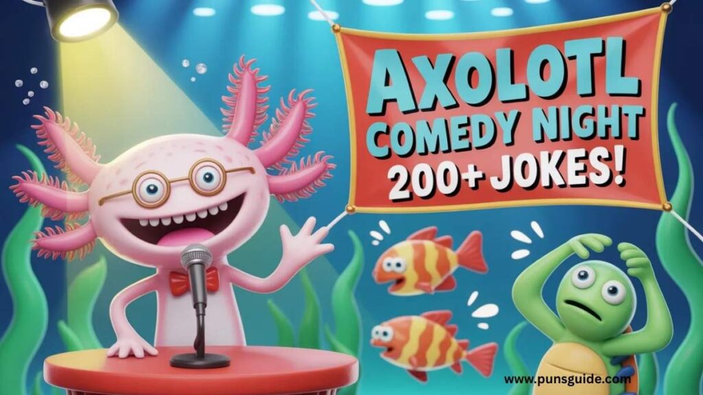 Axolotl Jokes and puns 200+ You Laugh Out Loud