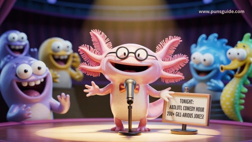 Short Axolotl One-Liners for Quick Laughs