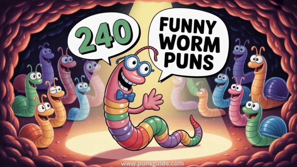 Gummy Worm Puns and Candy Humor