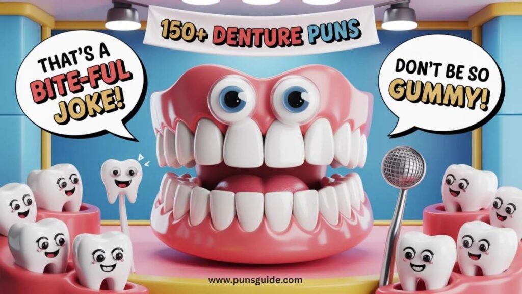 150+ Denture Puns That Still Click in 2026