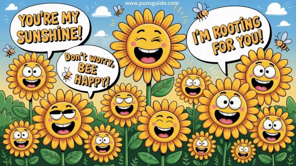 Brighten Your Day with 190 Hilarious Sunflower One-Liners.
