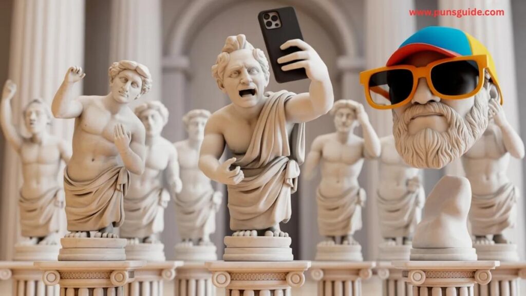 Marble ous Mirth: Top Statue Puns