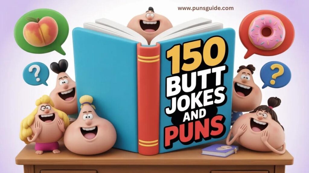 Butt Jokes and Puns That Sit Perfectly