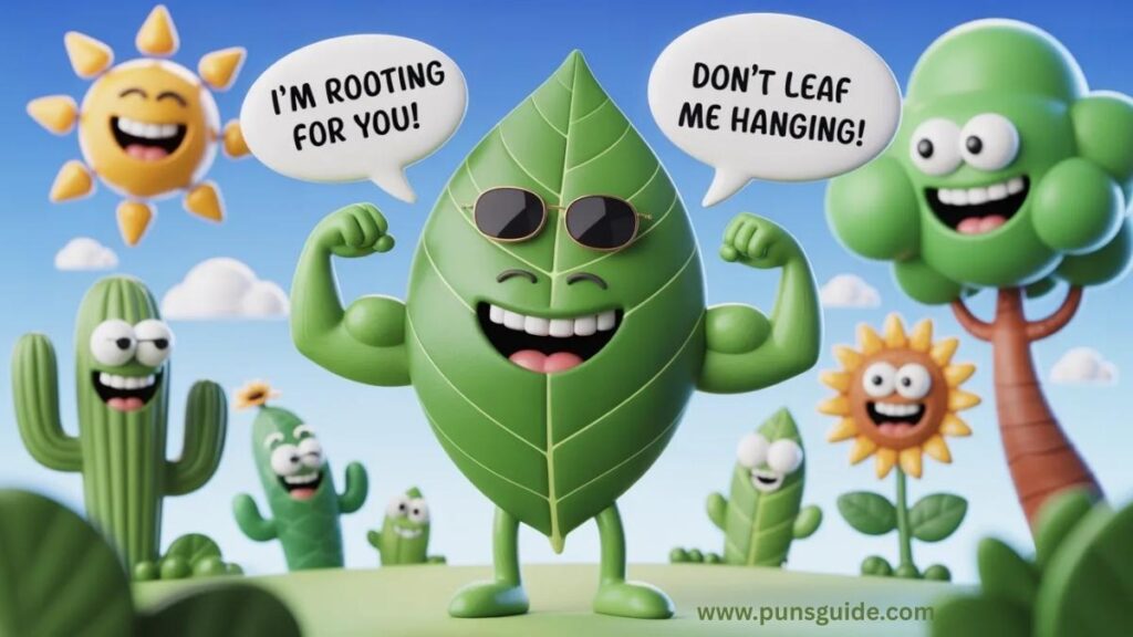 Leafy Puns and Botanical Wordplay