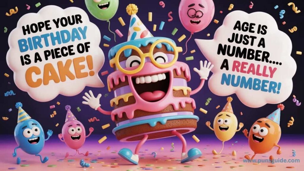 Classic Birthday Puns and Jokes One-Liners