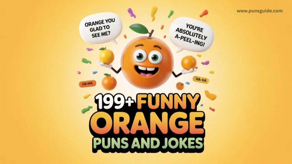 Funny Orange Puns That Make People Laugh