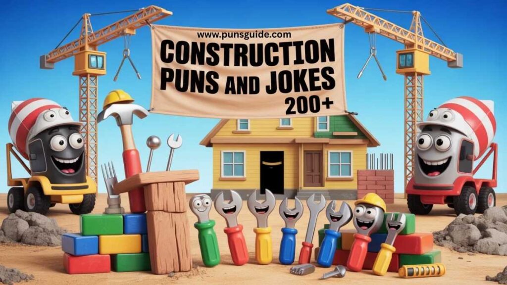Construction Puns and Jokes 200+