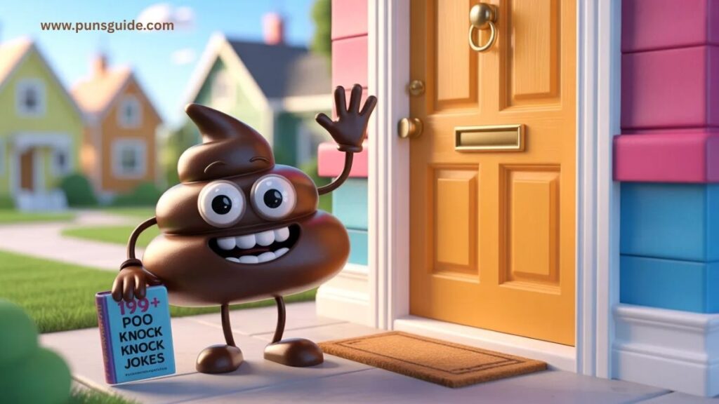 Rapid-Fire Poo Knock Knock jokes
