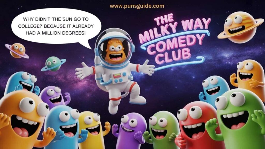 Sun, Eclipse, and Star Space Jokes and puns