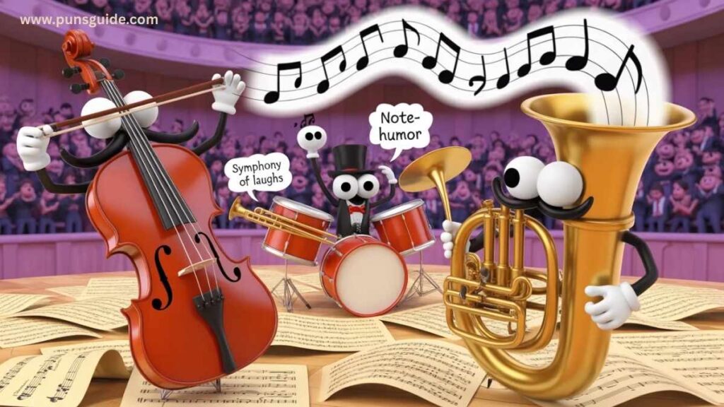 Orchestra Puns and Jokes Comedy Lines