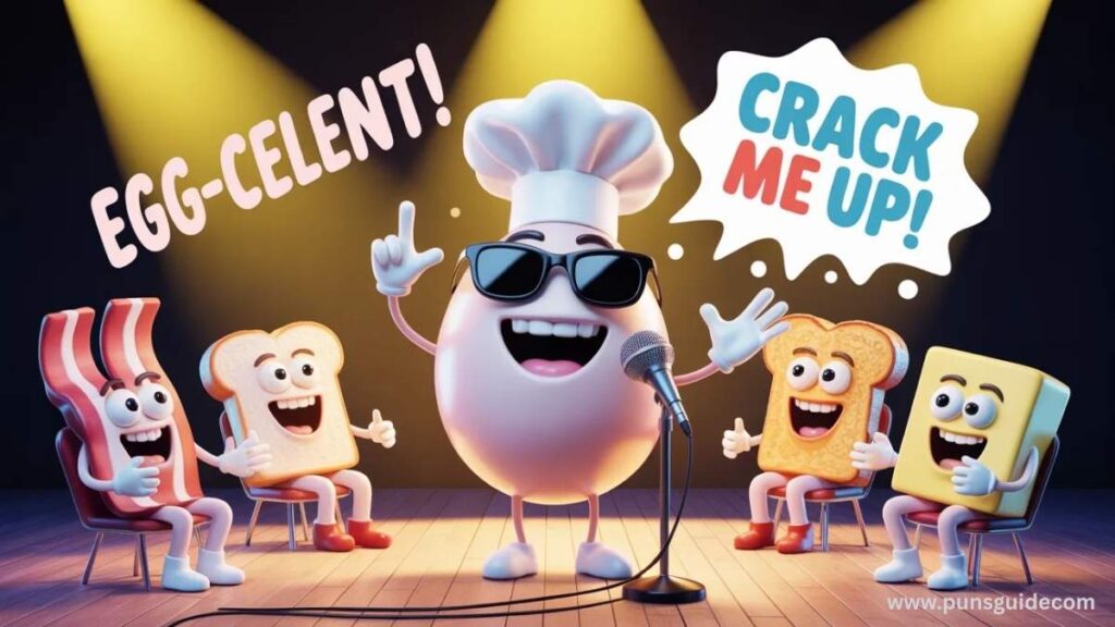 Cute Egg Puns for Social Media