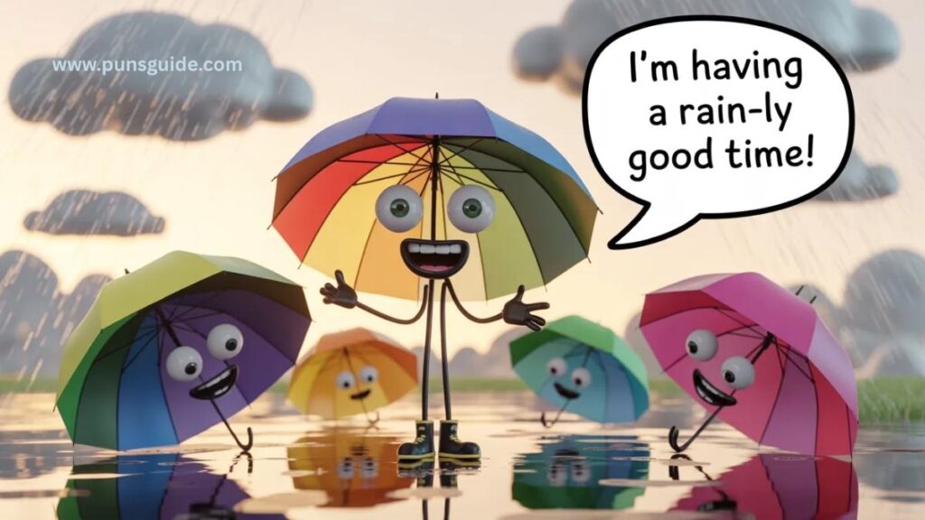 Pun-Brella Wordplay Jokes
