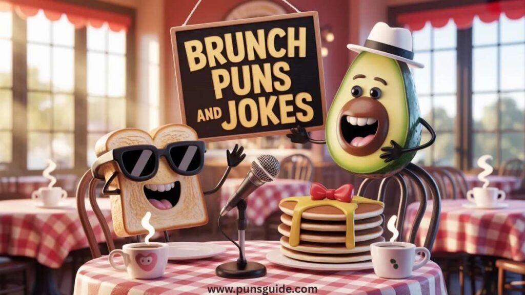 Brunch Puns and Jokes for Bottomless Laughs 199+