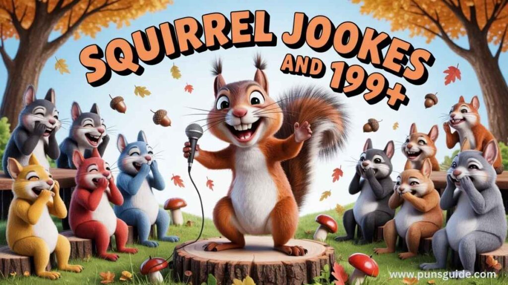 Squirrel Joke And Puns 199+