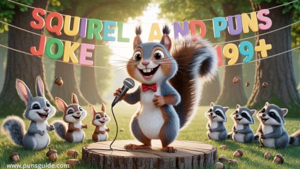 Funny Squirrel Joke And Puns