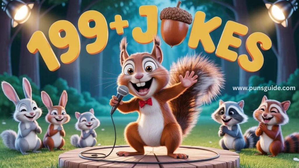 Dad Jokes Squirrel Edition