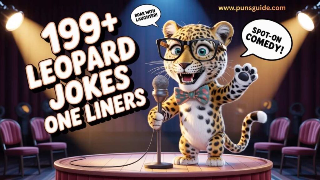 Cute Leopard One Liners 