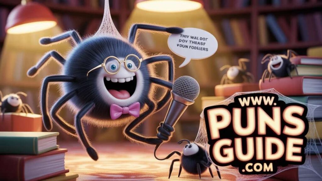 199+ Funny Spider Puns Creepy, and Clever