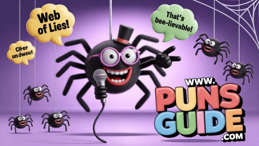 Clever Spider Web Puns