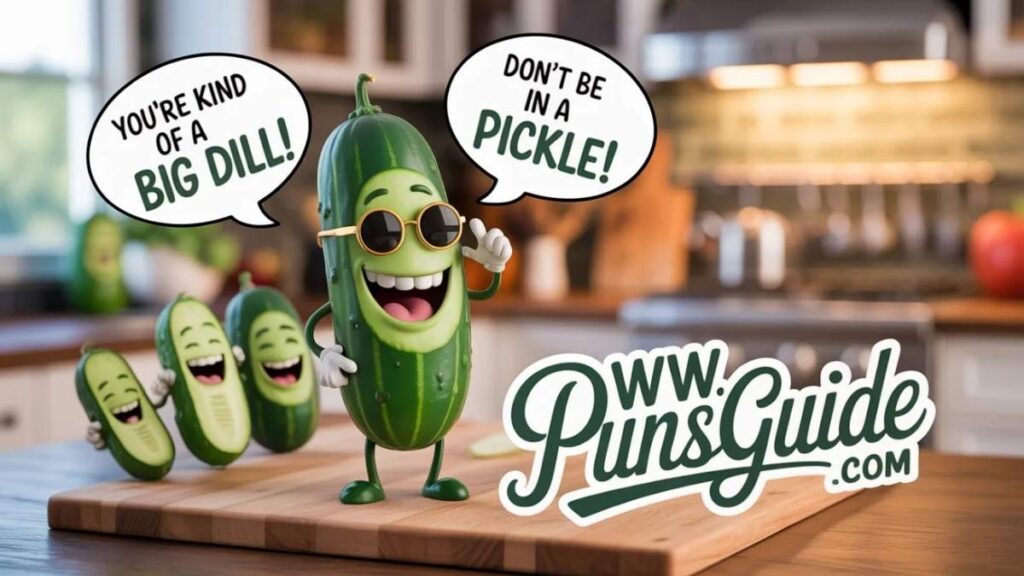 Pickle and Dill Cucumber Puns