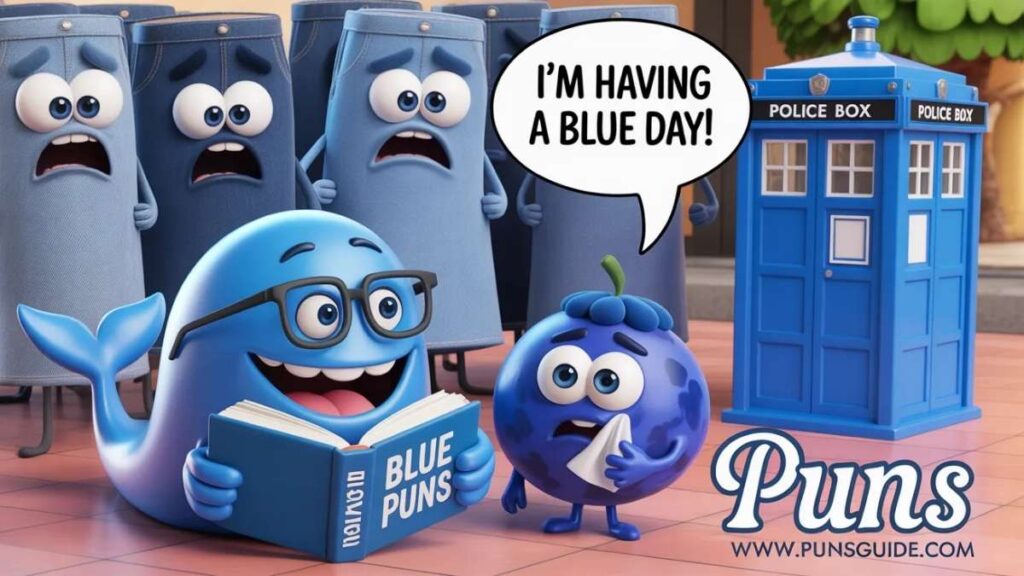 152+ Blue Puns That Will Brighten Your Day 💙