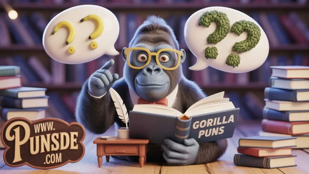 199+ Best 🦍 Gorilla Puns One Liners