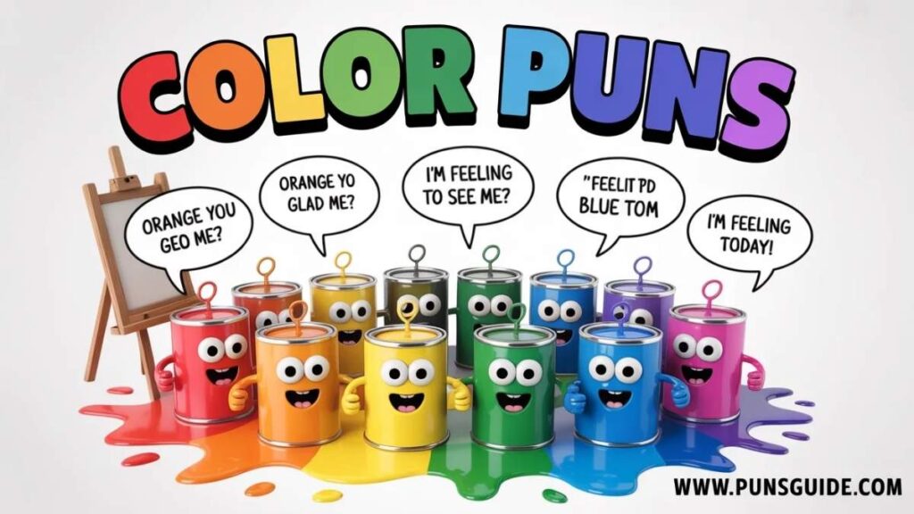 315+ Color Puns Brilliant Jokes