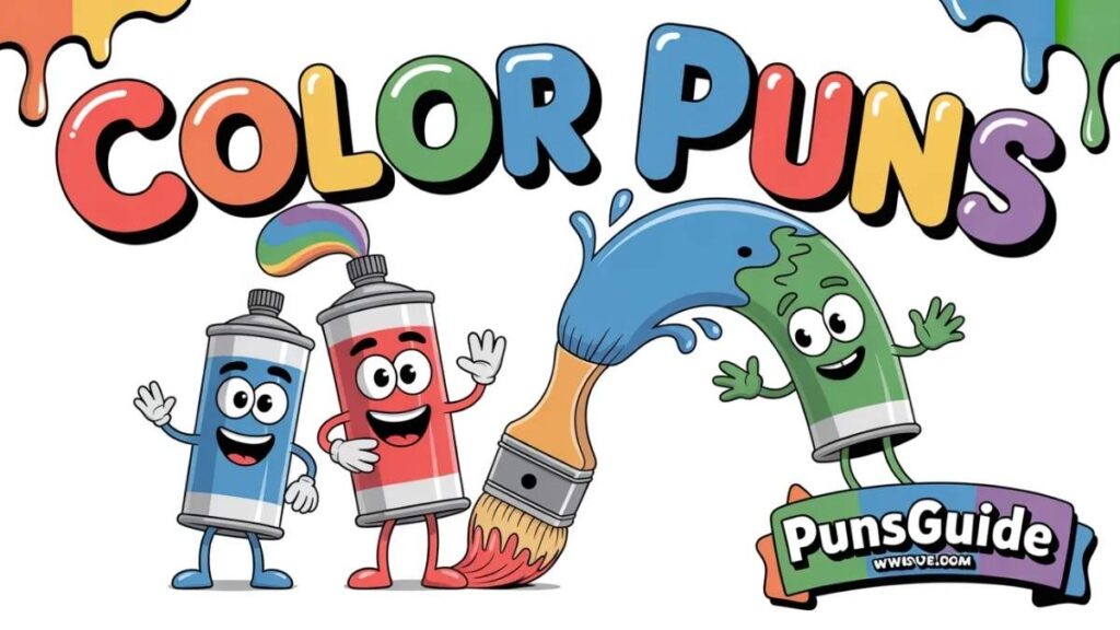 30 Professional One Liner Color Puns