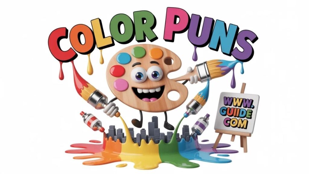 Clever Color Puns for Social Media Bios 🖋