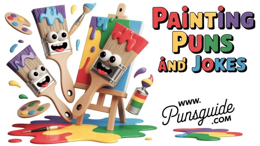 Painting Puns and Jokes 224+